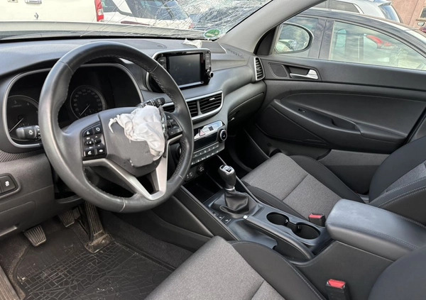 Hyundai Tucson cena 53700 przebieg: 45414, rok produkcji 2019 z Nysa małe 191